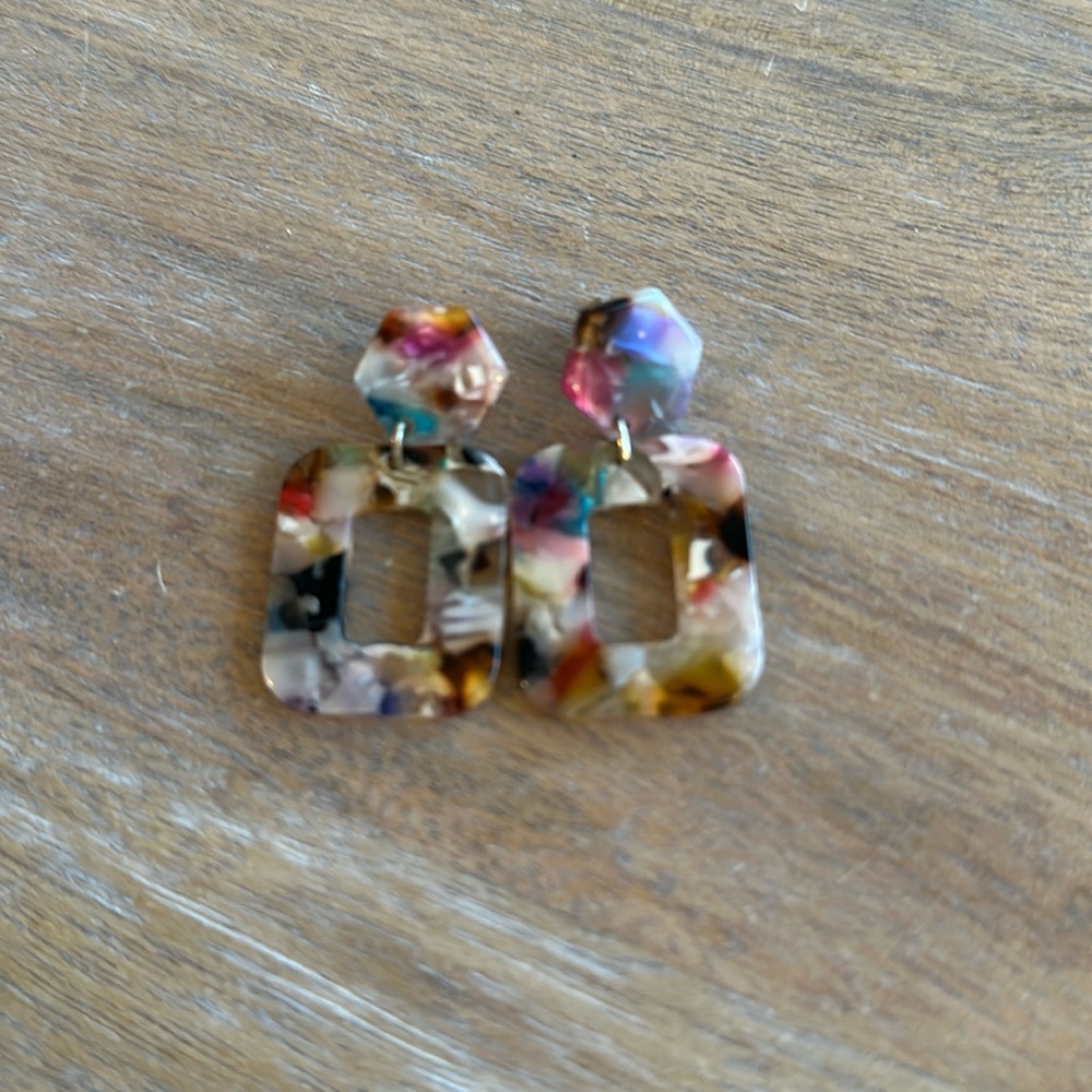 Multicolored Fashion Earring